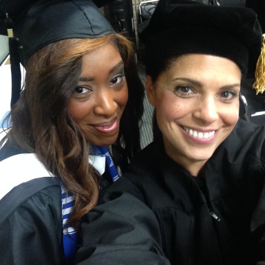 Soledad and Terri at her 2015 Spelman graduation